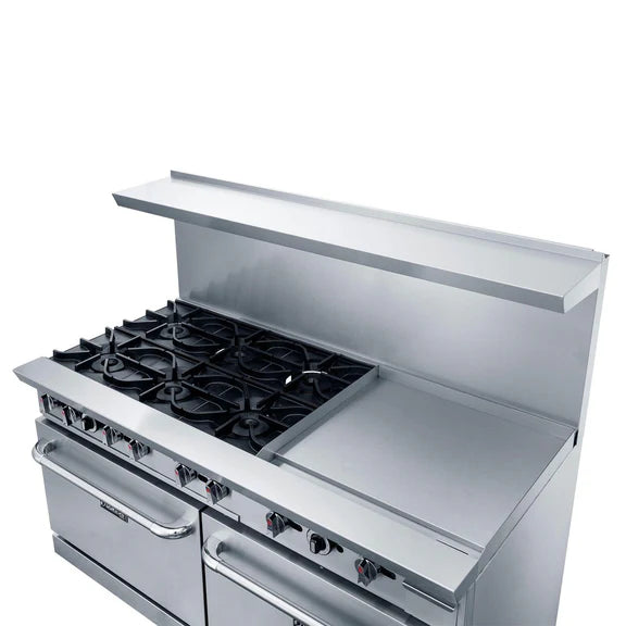 DCR60-6B24GM 60" Gas Range with Six (6) Open Burners & 24" Griddle