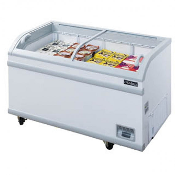 Dukers Appliance Co WD-700Y 79" Chest Freezer w/ Glass Sliding Door, 24.72 cu. ft.