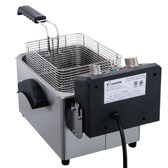 DCF7E 7lb Single Basket Electric Countertop Fryer