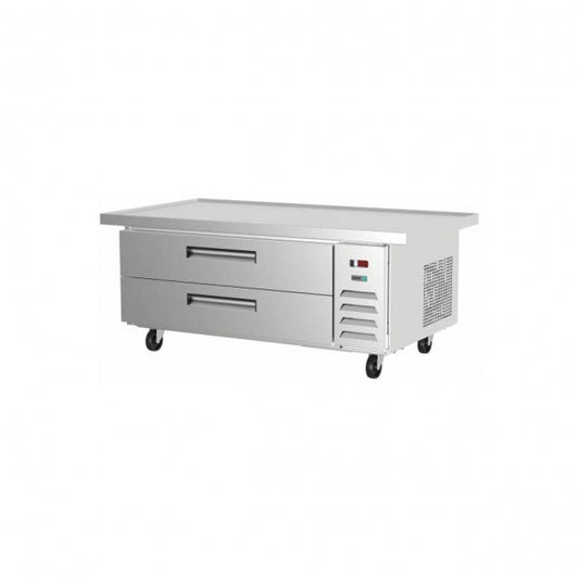 Asber ACBR-52-60 60" 2 Drawers Chef Base Refrigerated Equipment Stand